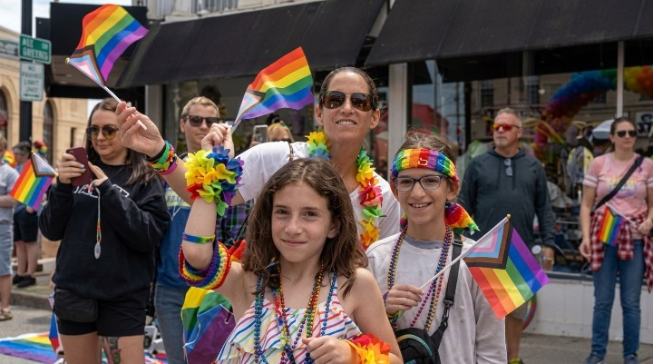 Can This Pride Festival Survive After Losing Major Sponsor? People celebrating Pride parade