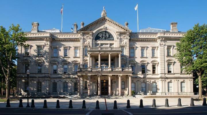 New Jersey Budget Deal Nears! Key Spending Decisions Take Shape New Jersey State House building exterior