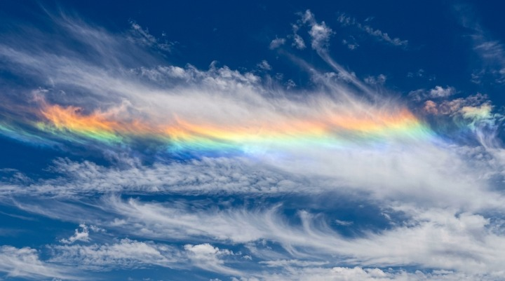 Will Sunshine Return After Rain? Midweek Weather Shift Expected Rainbow colors in wispy clouds