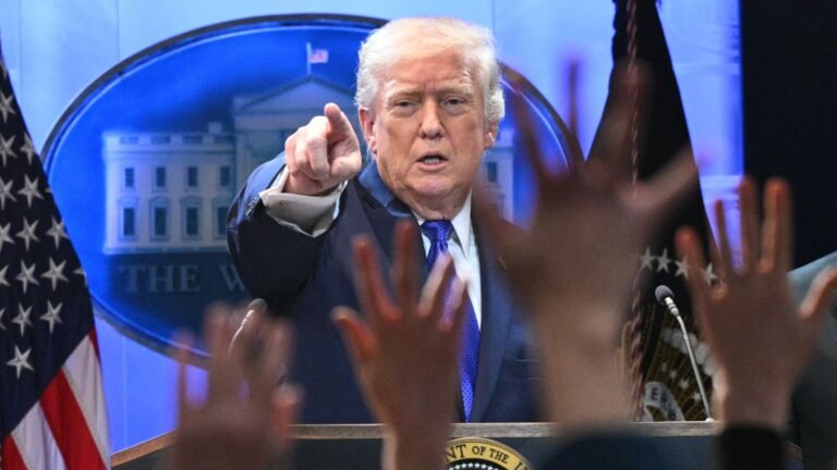 Trump bans CNN, MS NOW and Politico from White House over coverage